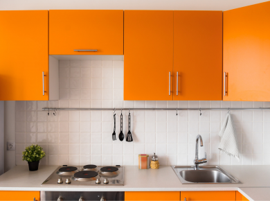add colour to your kitchen